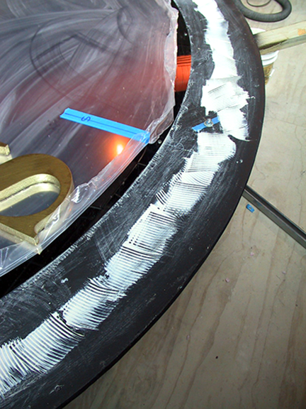 spanish-galleon-reconstruction,-by-john-rivera-resto,-2012,-appying-glue-for-ring