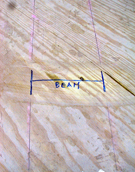 spanish-galleon-reconstruction,-by-john-rivera-resto,-2012,-ceiling-beam-position-marked-on-floor