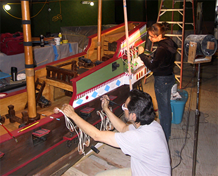 spanish-galleon-reconstruction,-by-john-rivera-resto,-2012,-detailing-in-progress