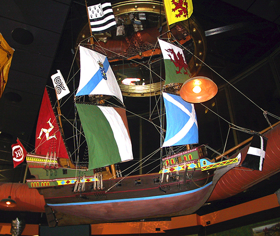 spanish-galleon-reconstruction,-by-john-rivera-resto,-2012,-finished-galleon-side-view