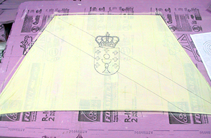 spanish-galleon-reconstruction,-by-john-rivera-resto,-detail-of-graphic-drawing