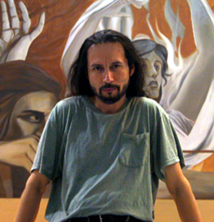 john rivera-resto, painting workshop, july 2008, jakarta, indonesia