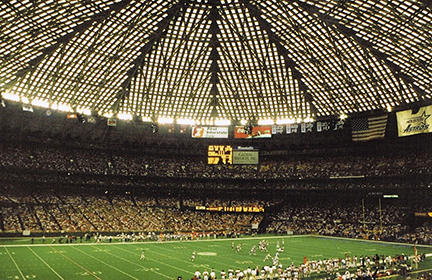 Houston Dome Stadium article about glare