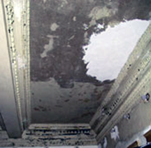 plaster repairs detail
