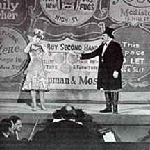 a vaudeville show at the Gordon