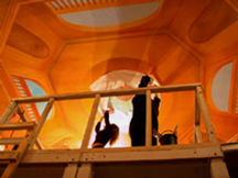 ceiling painting progression