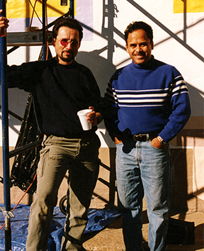 artists john rivera-resto and hector vega in 1997