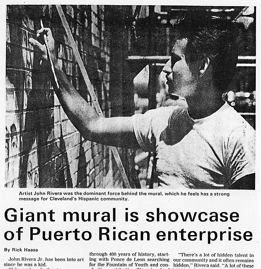 a press article about the project, by Rick Haase, West Side Sun Newspaper