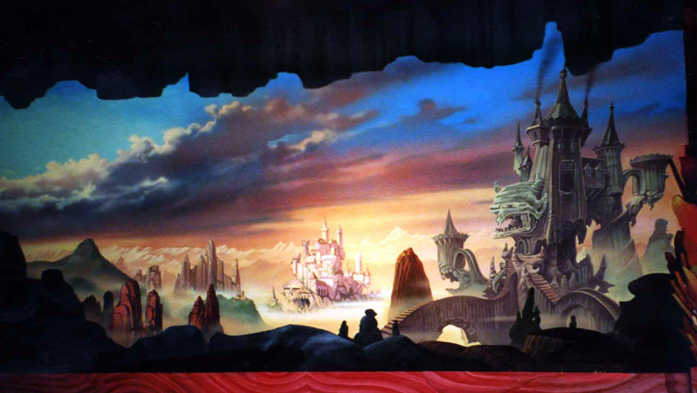 LazerXtreme main mural by John Rivera-Resto, 1999