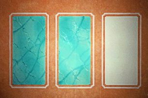 marbling and border details