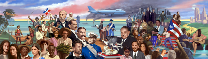 mural history of the puerto rican people by John Rivera-Resto