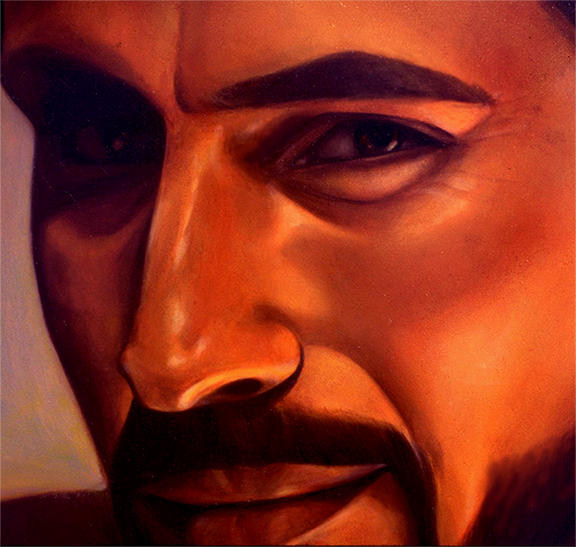 john rivera-resto painting the gordon square theater